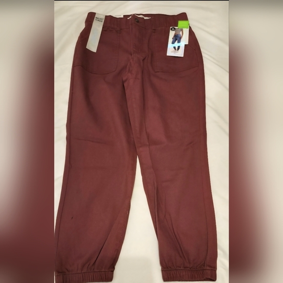 Tinseltown Maroon Utility Jogger Pants - Picture 2 of 3
